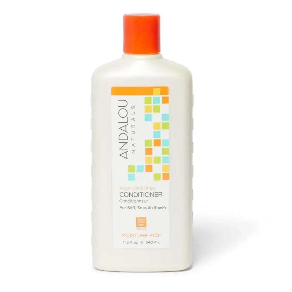 Andalou Naturals Argan Oil & Shea Moisture Rich Conditioner, 11.5oz New & Unused